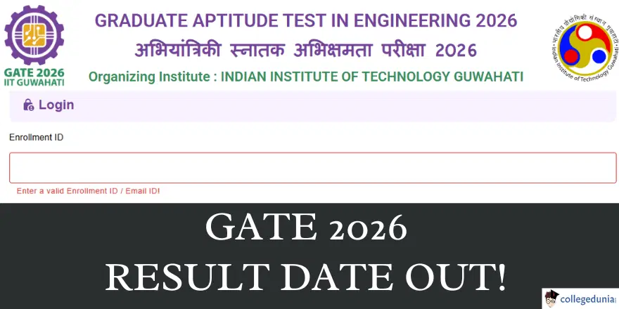 GATE 2026 Result on March 19