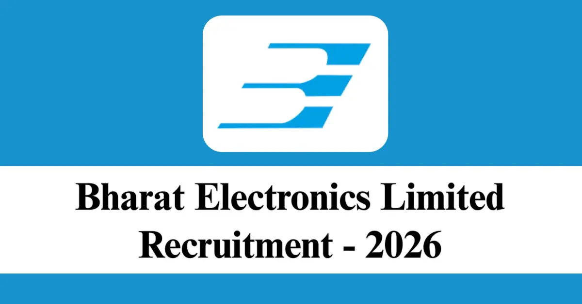 BEL Recruitment 2026