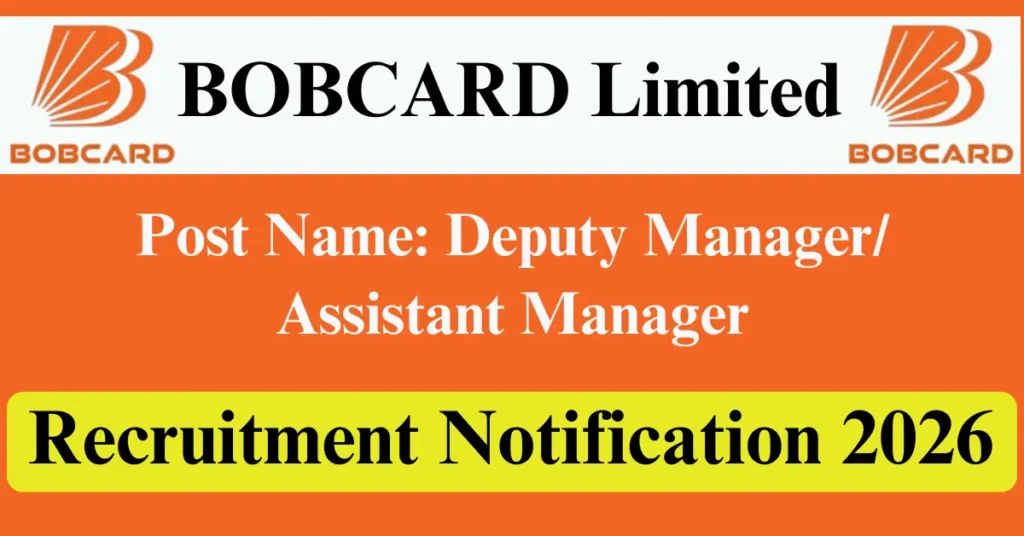 BOBCARD Recruitment 2026