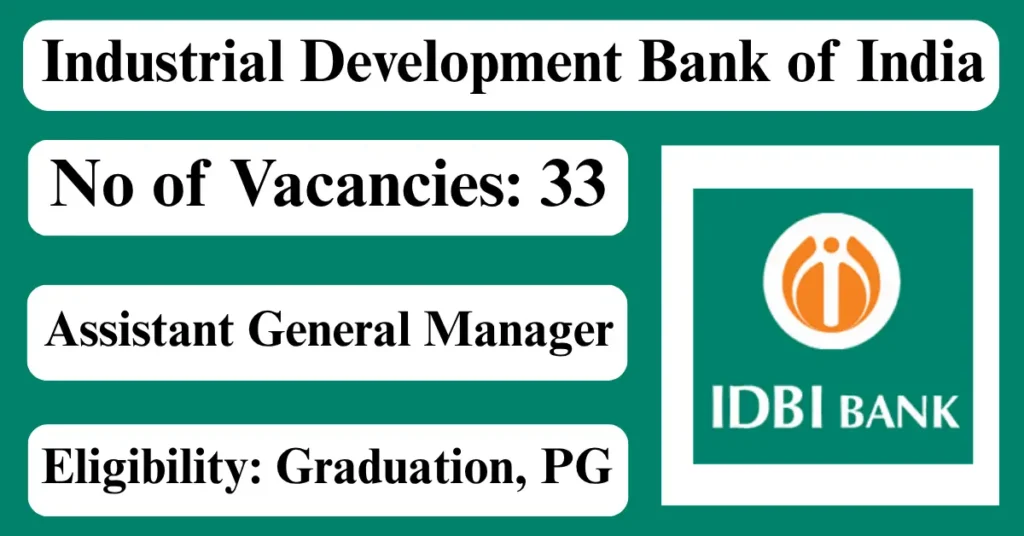IDBI Recruitment 2026