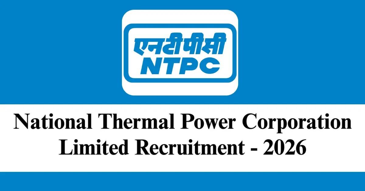 NTPC Recruitment 2026