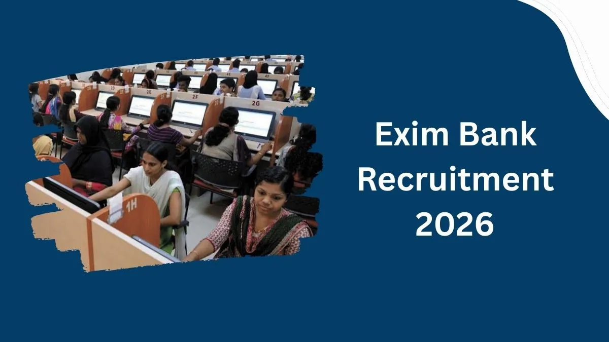 Exim Bank Recruitment 2026