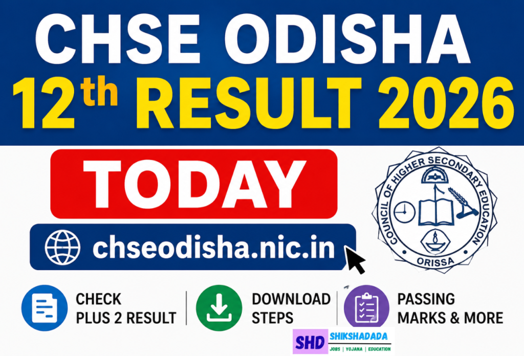 CHSE Odisha 12th Result 2026