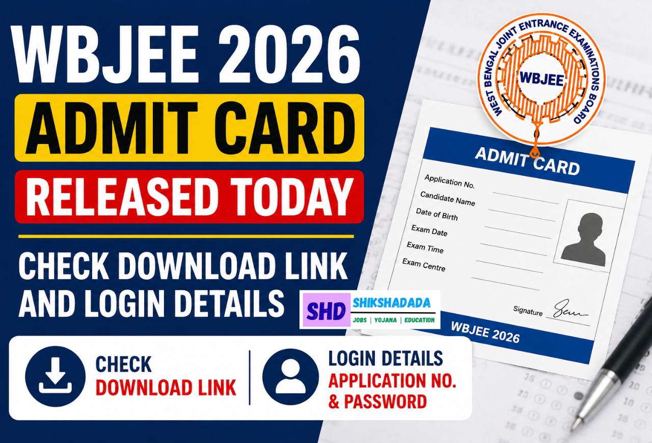 WBJEE 2026 Admit Card
