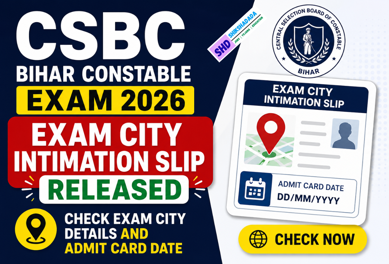 CSBC Bihar Constable Exam 2026