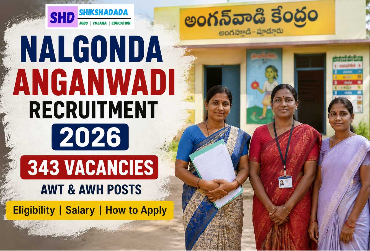 Nalgonda Anganwadi Recruitment 2026